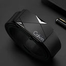 Cinto Masculino Calvin Klein Social Luxo Couro Fivela Automática