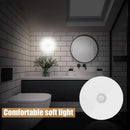Led Sensor De Luz Presença Autérica Iluminação Integrada Recarregável USB
