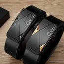 Cinto Masculino Calvin Klein Social Luxo Couro Fivela Automática
