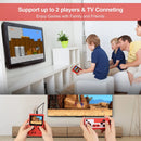 Mini console de videogame novo portátil retro 8 bits jogador de jogo portátil embutido 400 jogos